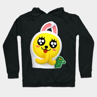 KakaoTalk Friends Muzi & Con 3D Hoodie